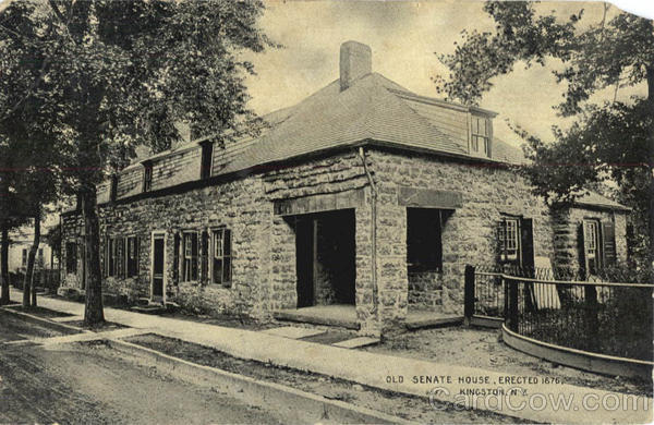Old Senate House Erected 1876 Kingston New York