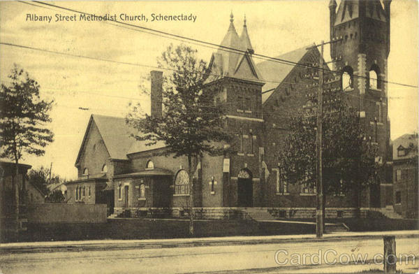 Albany Street Methodist Church Schenectady New York
