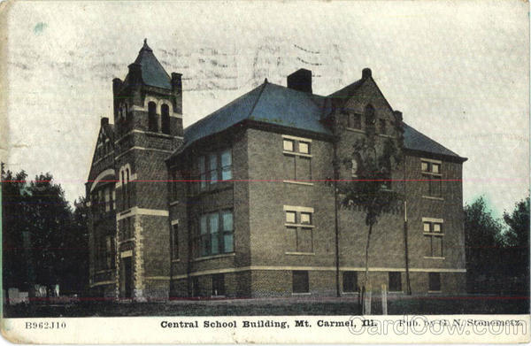Central School Building Mount Carmel Illinois