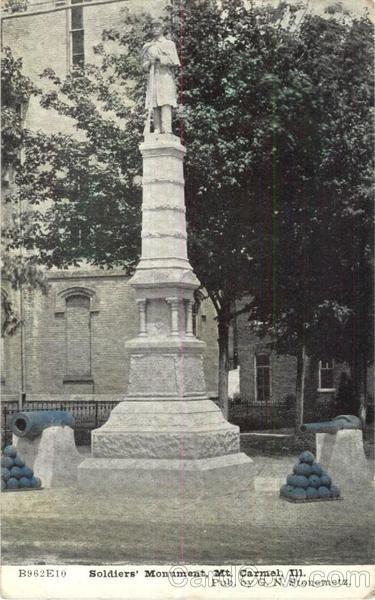 Soldiers' Monument Mount Carmel Illinois