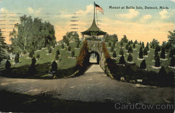 Mount at Belle Isle Island Detroit Michigan