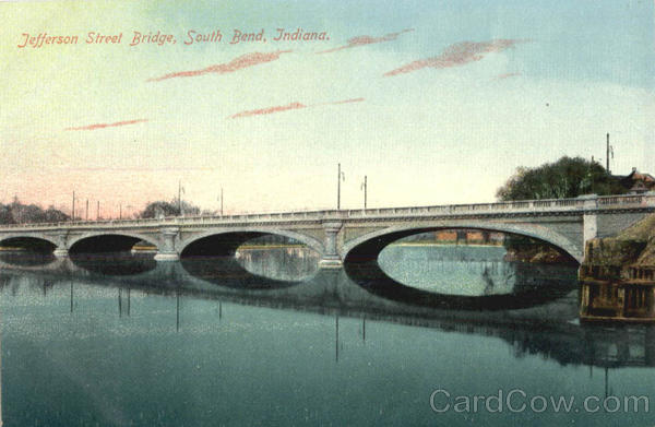 Jefferson Street Bridge South Bend Indiana