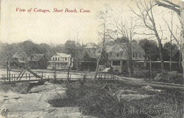 View of Cottages Short Beach Connecticut