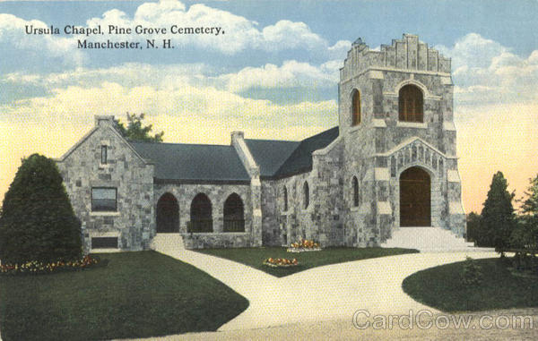 Ursula Chapel Pine Grove Cemetery Manchester New Hampshire