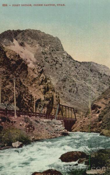 First Bridge Ogden Canyon Utah