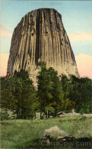Devils Tower National Monument Sundance Wyoming