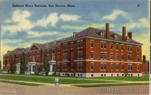 Enlisted Men's Barracks Fort Devens Massachusetts