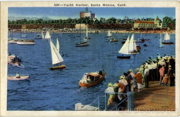 Yacht Harbor Santa Monica California