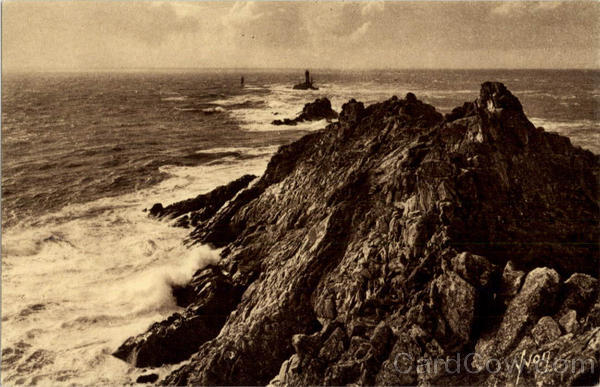 Point Du Raz and the old Lighthouse France