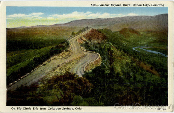 Skyline Drive Cañon City Colorado