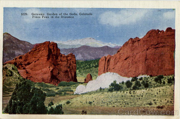 Gateway Garden of the Gods Pikes Peak Colorado