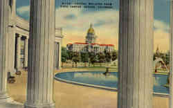 Capitol Building From Civic Center, Denver Postcard