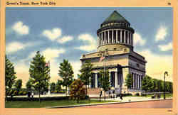 Grant's Tomb, New York City Postcard