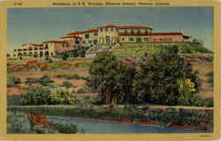 Residence of P.K. Wrigley Biltmore Estates Postcard