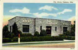 City Library Postcard