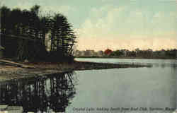 Crystal Lake Boat Club Postcard