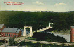 Lower Suspension Bridge Postcard