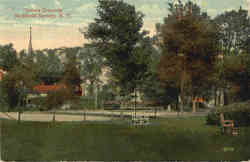 Tennis Grounds Postcard