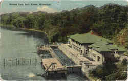 Gordon Park Bath House Postcard