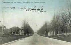 5th St. Looking West Postcard