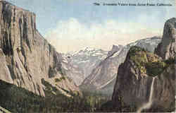 Yosemite Valley from Artist Point Postcard