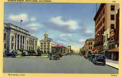 Fourth Street Postcard