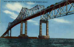 Main Ship Channel Bridge of Sunshine Skyway Postcard