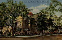 First Mehodist Church Postcard