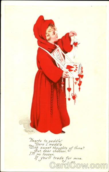 Girl in Red Robe M. Dulk