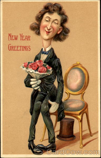 New Year Greetings New Year's