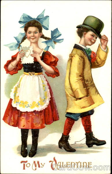 To My Valentine Ellen Clapsaddle Children