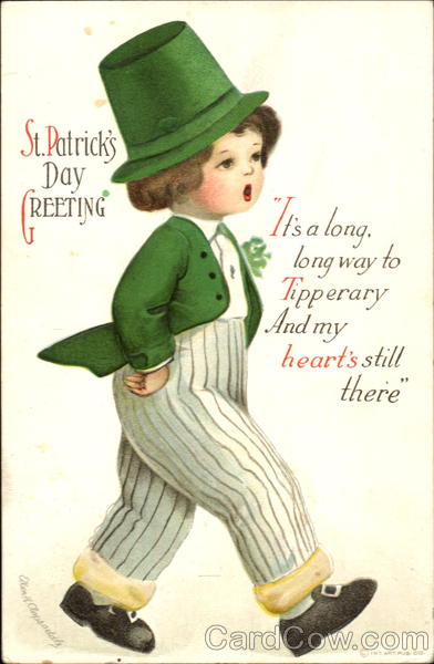 St. Patrick's Day Greeting Ellen Clapsaddle