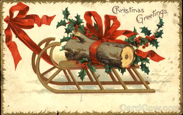 Christmas Greetings Ellen Clapsaddle