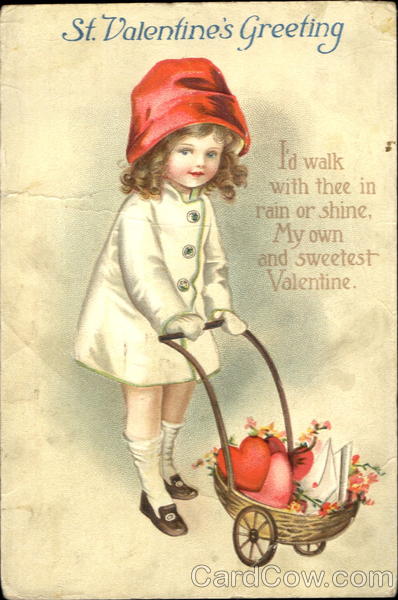 St. Valentine's Greeting Ellen Clapsaddle Children