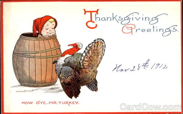 Thanksgiving Greetings Children