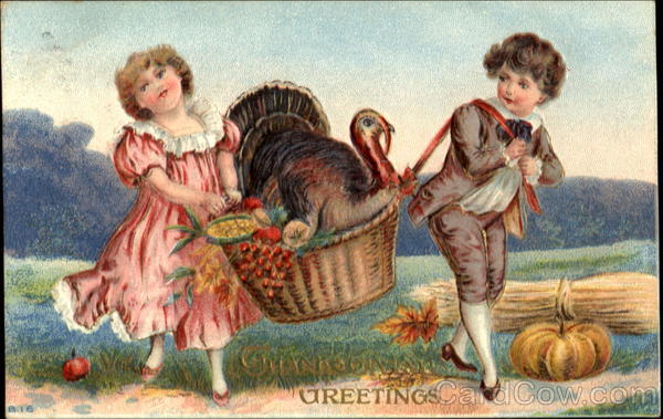 Thanksgiving Greetings Children