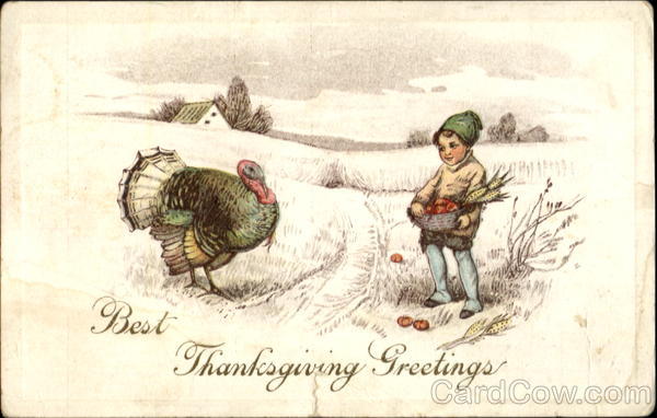 Best Thanksgiving Greetings Children