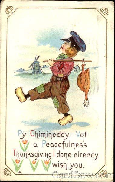 Dutch Boy with Turkey Children