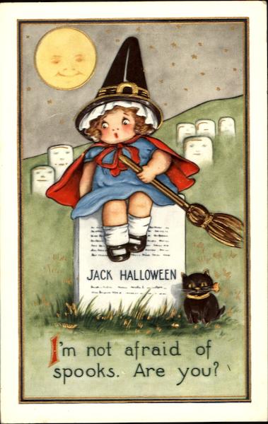 Little Girl Witch Halloween