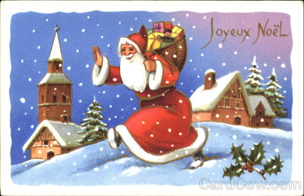 Joyeux Noel Santa Claus