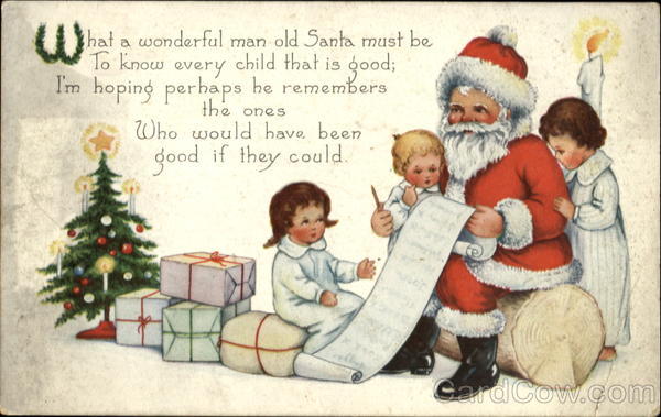 Santa with Children Santa Claus