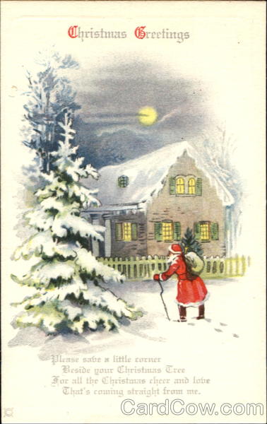 Christmas Greetings Santa Claus