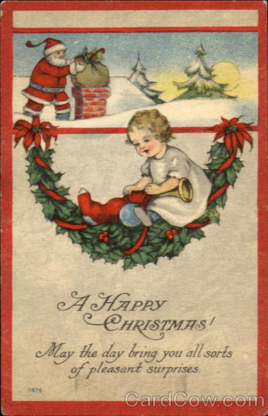 A Happy Christmas! Santa Claus