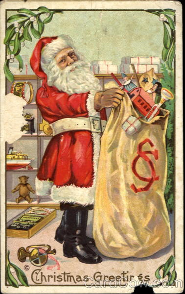 Christmas Greetings Santa Claus