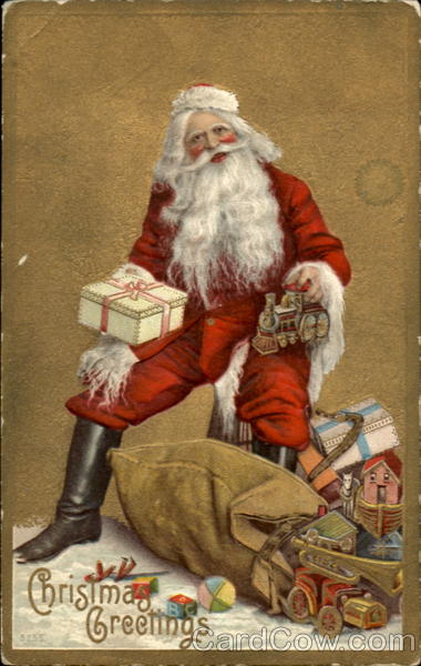 Christmas Greetings Santa Claus