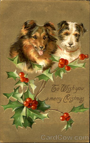 To Wish You A Merry Christmas Dogs