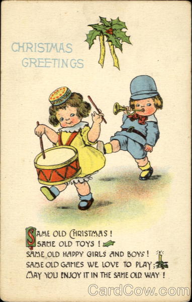Christmas Greeting Children