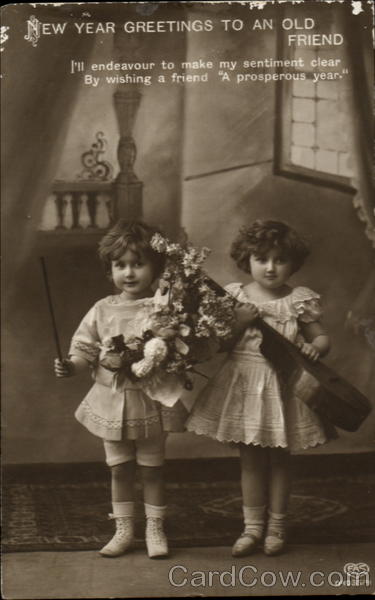 New Year Greetings To An Old Friend New Year's