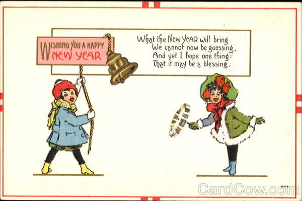 Wishing You A Happy New Year New Year's