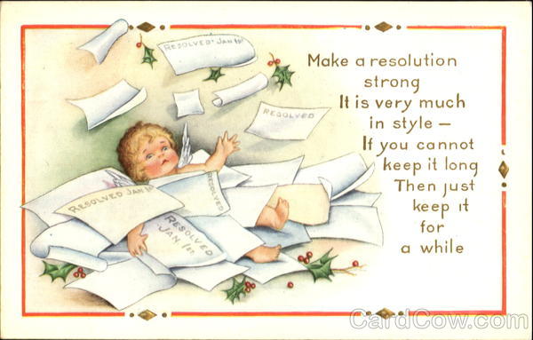 New Years Resolutions New Year's